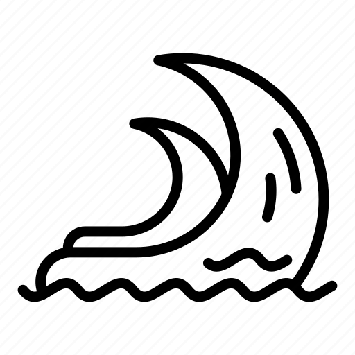 Accident, beach, business, car, logo, tsunami, water icon - Download on Iconfinder