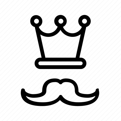 Crown, day, father, king, outline, tukicon icon - Download on Iconfinder