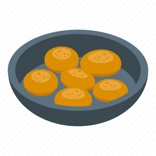 Falafel, food, isometric icon - Download on Iconfinder