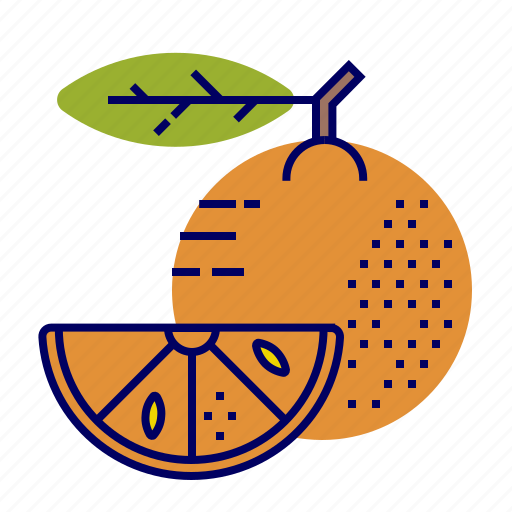 Fruit, fruit icons, green, orange icon - Download on Iconfinder
