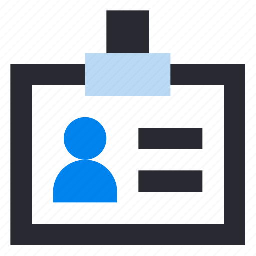 Business, id card, profile, identity, identification, employee card icon - Download on Iconfinder