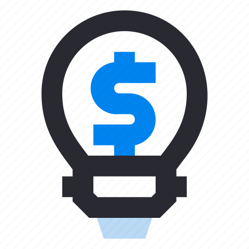 Business, idea, light bulb, money, creativity icon - Download on Iconfinder
