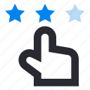 customer review, feedback, rate, stars, vote, hand