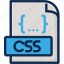 css, document, file, programer, stylesheet, type, web 