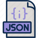 document, file, json, programer, text, type