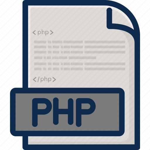 Document, file, file format, php, programer, text, type icon - Download on Iconfinder