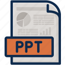document, file, file type, format, ppt, presentation, type 