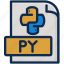 extension, file, folder, format, programer, python, type 