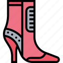 bootie, footwear, woman, heel, fashion