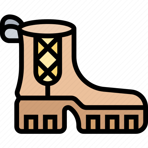 Boots, ankle, footwear, leather, design icon - Download on Iconfinder