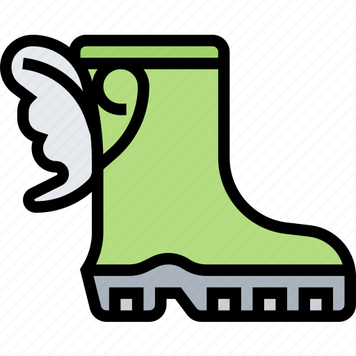 Boots, rain, waterproof, wet, gardening icon - Download on Iconfinder