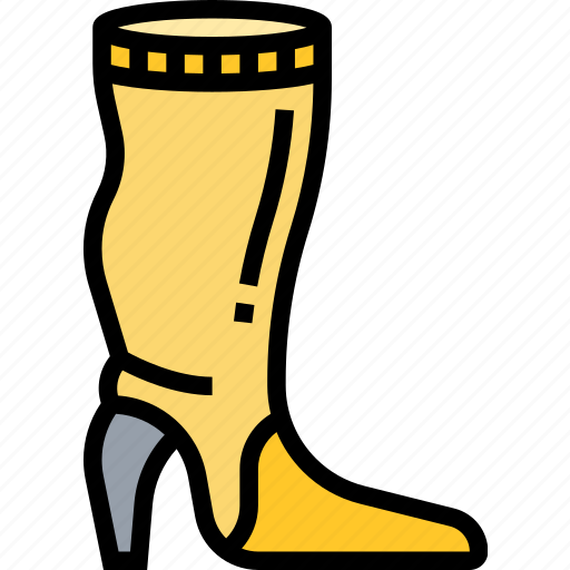 Boots, satin, heel, high, women icon - Download on Iconfinder