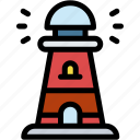 lighthouse, sea, light, orientation, building, architecture, and, city