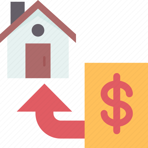 House, mortgage, loan, estate, property icon - Download on Iconfinder