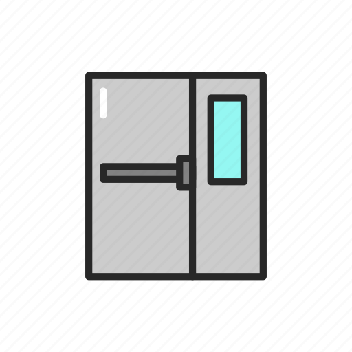 Door, steel, exit icon - Download on Iconfinder