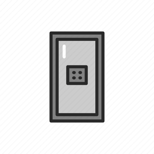 Door, steel, exit icon - Download on Iconfinder