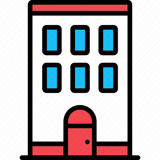 Building, estate, home, house, real, apartment, architecture icon - Download on Iconfinder