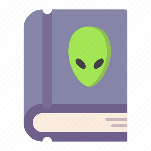Book, alien, extraterrestial, education icon - Download on Iconfinder