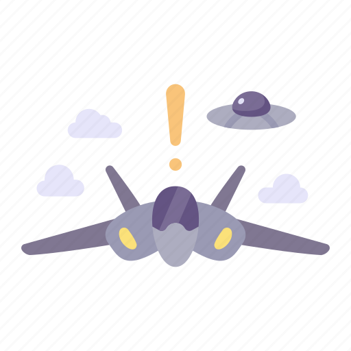 Ufo, sighting, fighter, aircraft icon - Download on Iconfinder