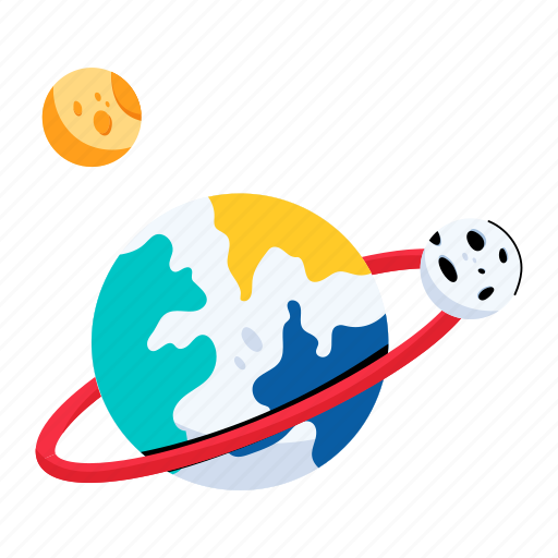 Solar system, star system, planetary system, copernican system, orbital system icon - Download on Iconfinder