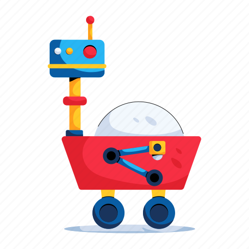 Moon technology, moon rover, lunar rover, lunar robot, moon robot icon - Download on Iconfinder