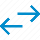swap, horizontal, arrow