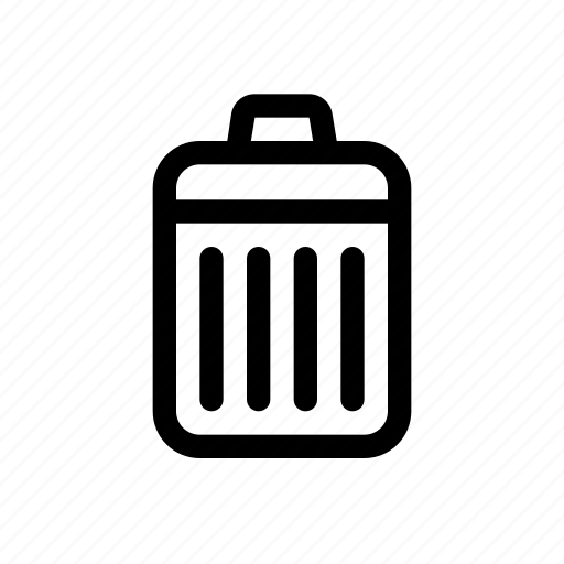 Rubbish, bin, trash, recycle, delete, garbage icon - Download on Iconfinder