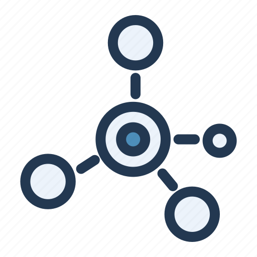 Atom, molecule, piece, science, ui, ux icon - Download on Iconfinder