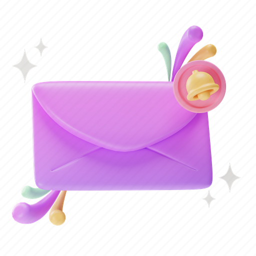 Announcement, ui, email, message, mail, mobile, business 3D illustration - Download on Iconfinder