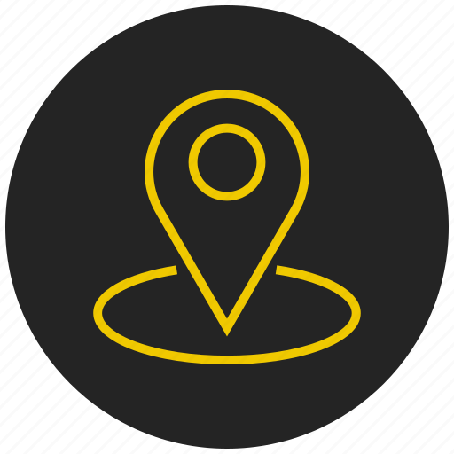 Gps, locate, location map, location marker, location pin, location tracker, place icon - Download on Iconfinder