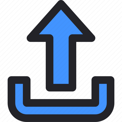 Arrow, up, upload, multimedia icon - Download on Iconfinder