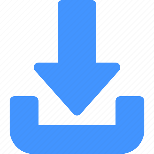 Download, arrow, direction, down, multimedia icon - Download on Iconfinder