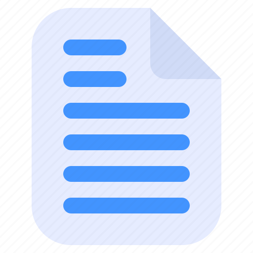 File, document, page, paper, office icon - Download on Iconfinder