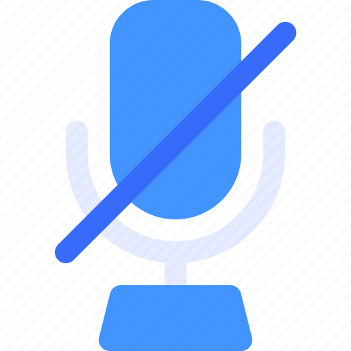 Microphone, mic, audio, silence, mute icon - Download on Iconfinder