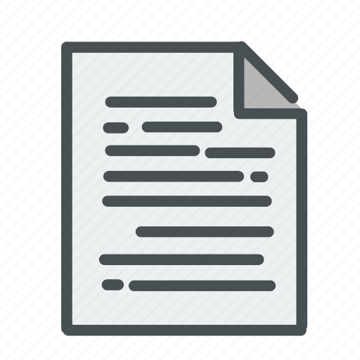 Essay, note, notes, paper, papers, paragraph, resume icon - Download on Iconfinder