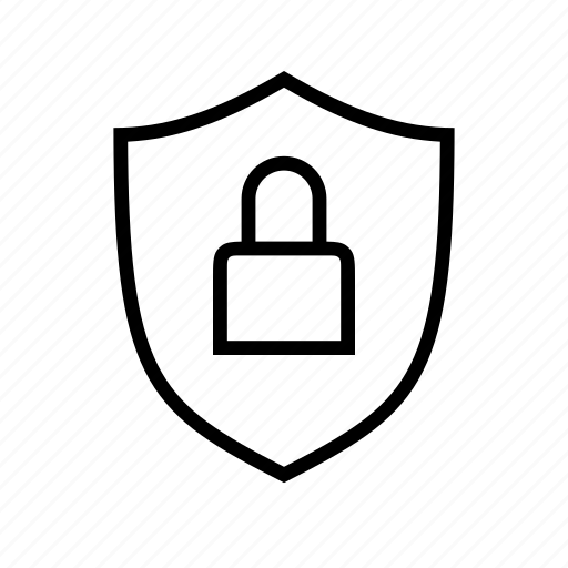 Shield, safe, secure, safety, protection, lock icon - Download on Iconfinder
