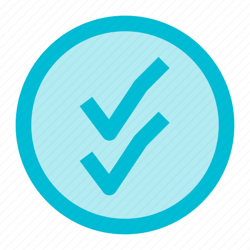 Double, check, ok, list, checklist icon - Download on Iconfinder