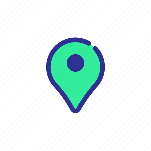 Address, gps, interface, location, pin, ui, website icon - Download on Iconfinder