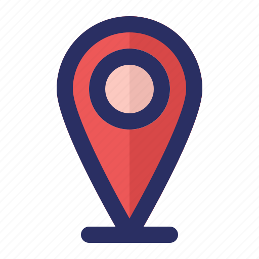 Location, map, marker, navigation, pin, placeholder, ui icon - Download on Iconfinder