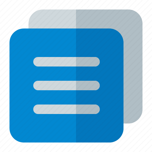 Clone, copy, document, documents, duplicate, paper, ui icon - Download on Iconfinder