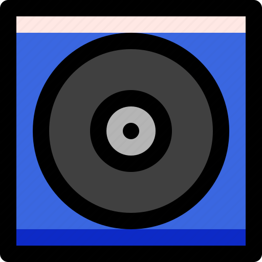 Audio, cd, disk, file, music, song, vinyl icon - Download on Iconfinder