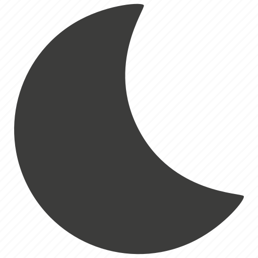 Moon, night, crescent icon - Download on Iconfinder
