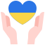 hands, pray, love, heart, country, nation, ukraine, design, icons, free 