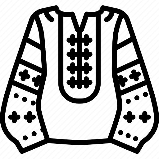 Embroidered, shirt, clothing icon - Download on Iconfinder