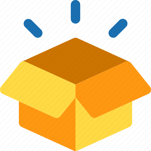 Box, delivery, open, packaging, unboxing icon - Download on Iconfinder