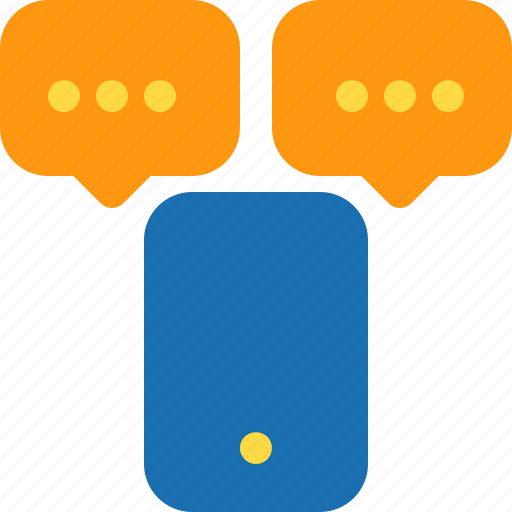 Chat, gadget, review, smartphone, talk icon - Download on Iconfinder