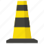 traffic, cone, car, road, warning 