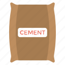 cement, cement bag, cement industry, cement sack, construction equipment