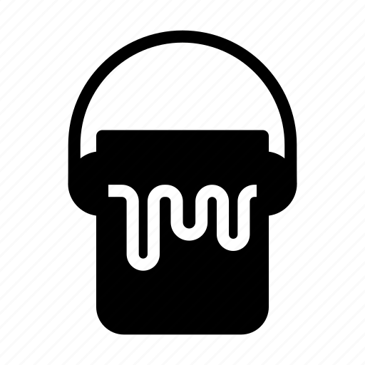 Bucket, color, construction, decoration, paint icon - Download on Iconfinder
