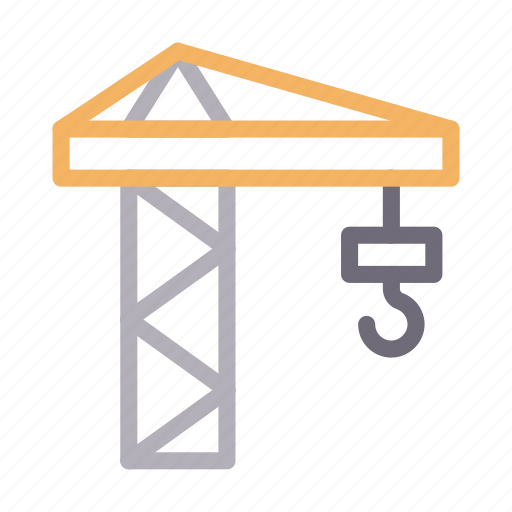 Building, construction, crane, hook, lifter icon - Download on Iconfinder
